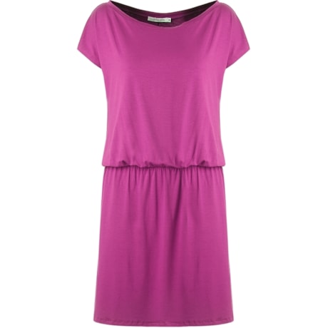 VESTIDO VISCOMALHA PLUME - PINK