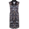 VESTIDO ZIPER C/ 4 BOLSOS - AZUL