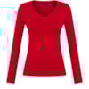 VIP RESERVA - BLUSA TRICOT VISCOSE DECOTE V M/L - VERMELHO