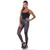WALK TRENDY - CALÇA LEGGING ESTAMPA LIGHT CITY - PRETO