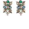 ZAVVADINACK BRINCO CURTO COM PEDRAS - AZUL
