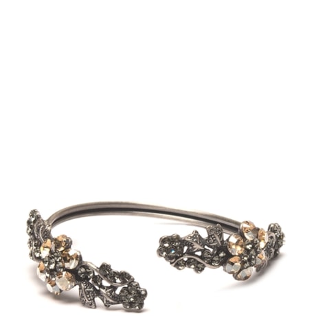 ZAVVADINACK PULSEIRA ARGOLA COM PEDRAS - PRATA
